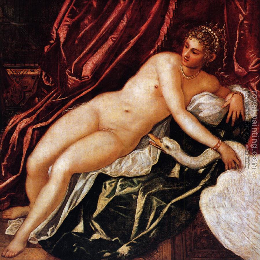 Jacopo Robusti Tintoretto : Leda and the swan